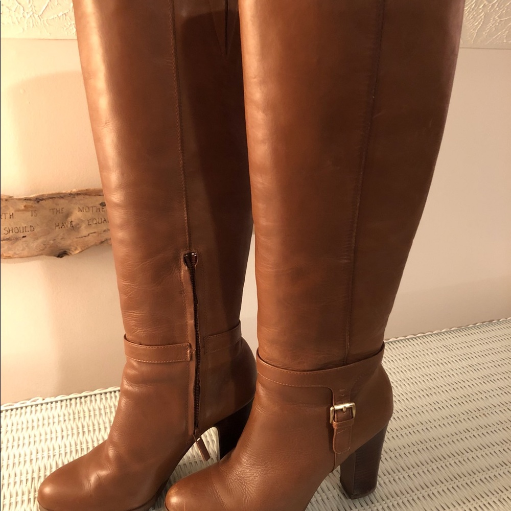 Pour La Victoire boots Sz 7.5 Cognac